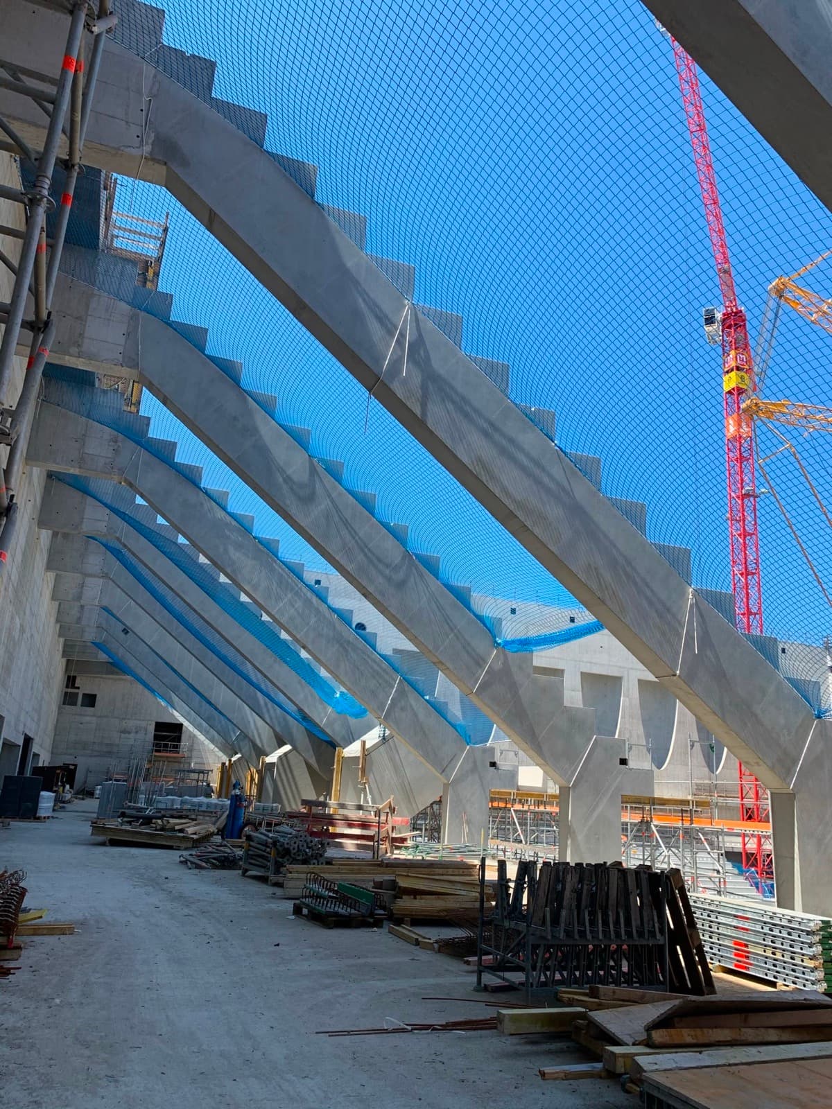Eishockeystadion Zürich – Sicherheitsnetze im Stadionbau